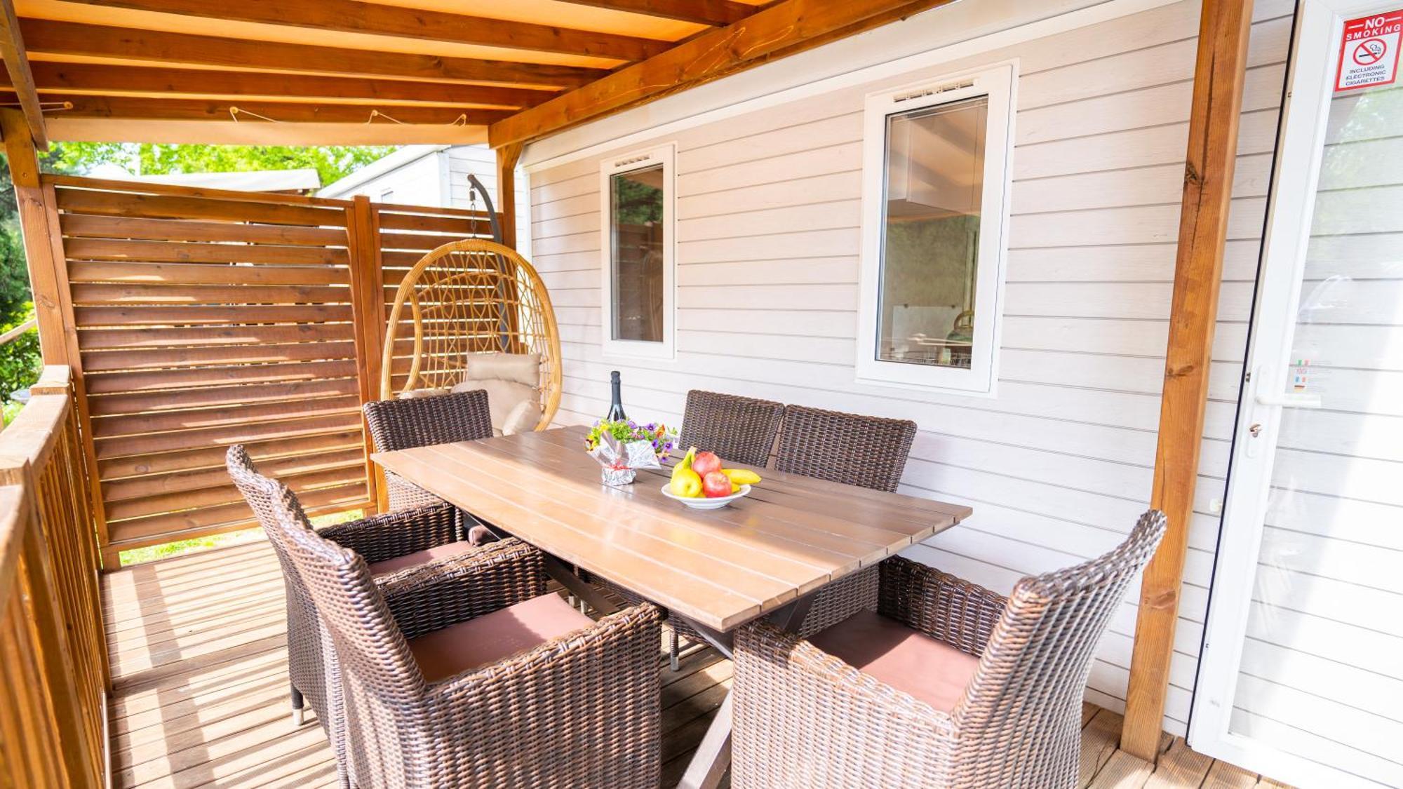 Happy Camp Mobile Homes In Camping Bella Italia Peschiera del Garda Exterior foto
